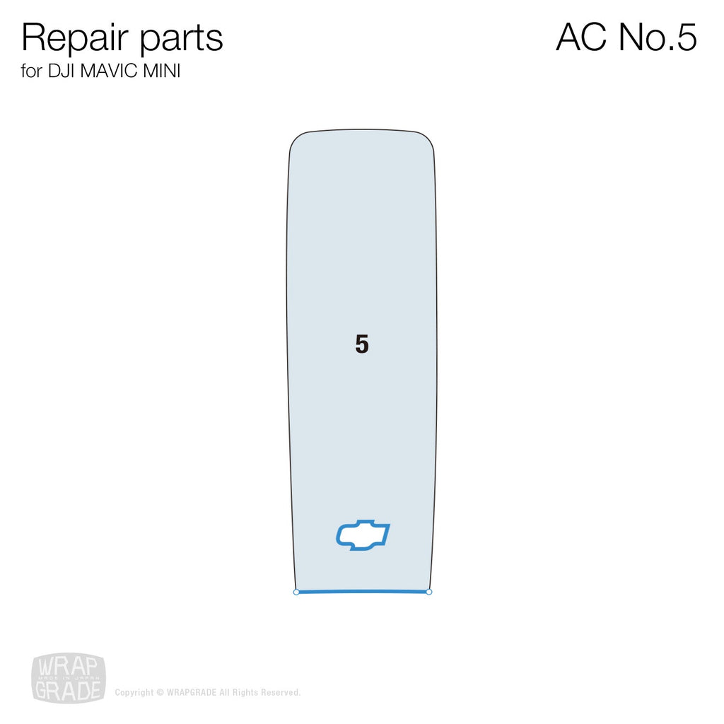 Repair parts for Mini & Mini 2 No. 13 + AC No. 5 - Wrapgrade