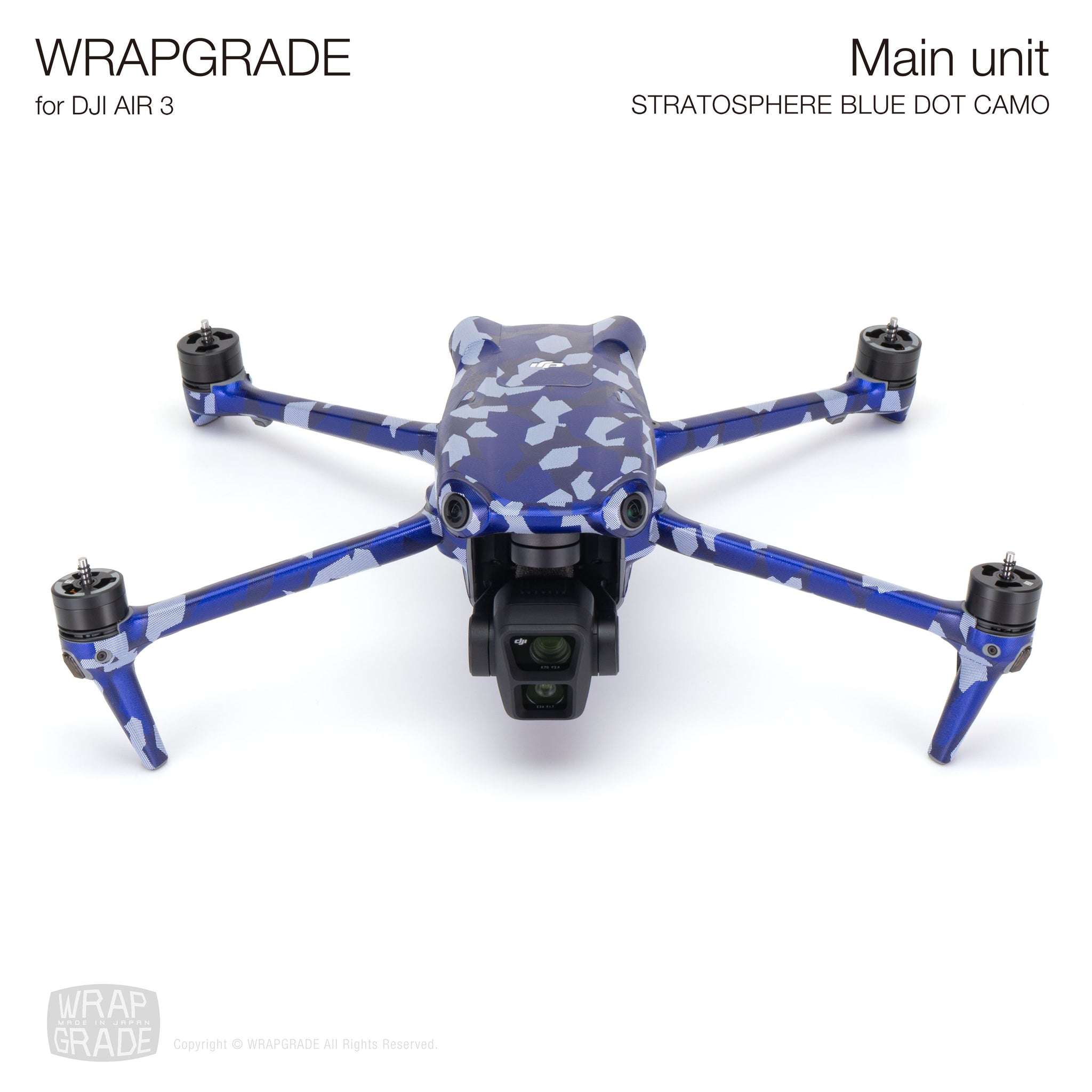 Wrapgrade for DJI Air 3 本体用 スキンシール