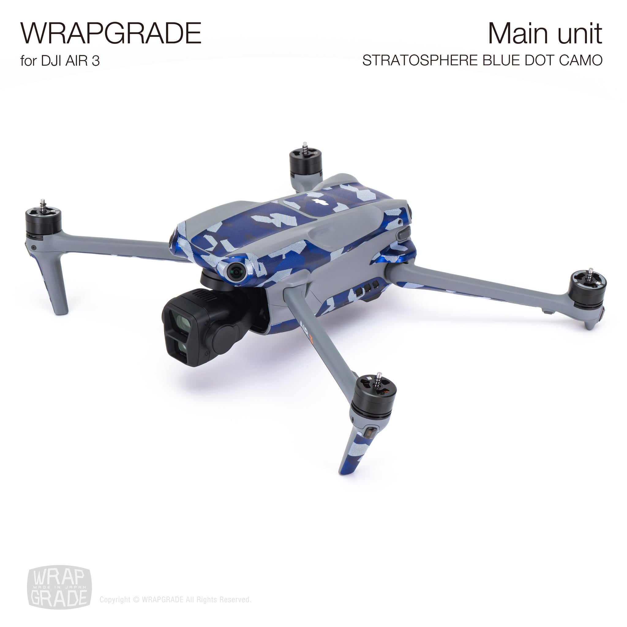 Wrapgrade for DJI Air 3用 アクセントカラースキンシール