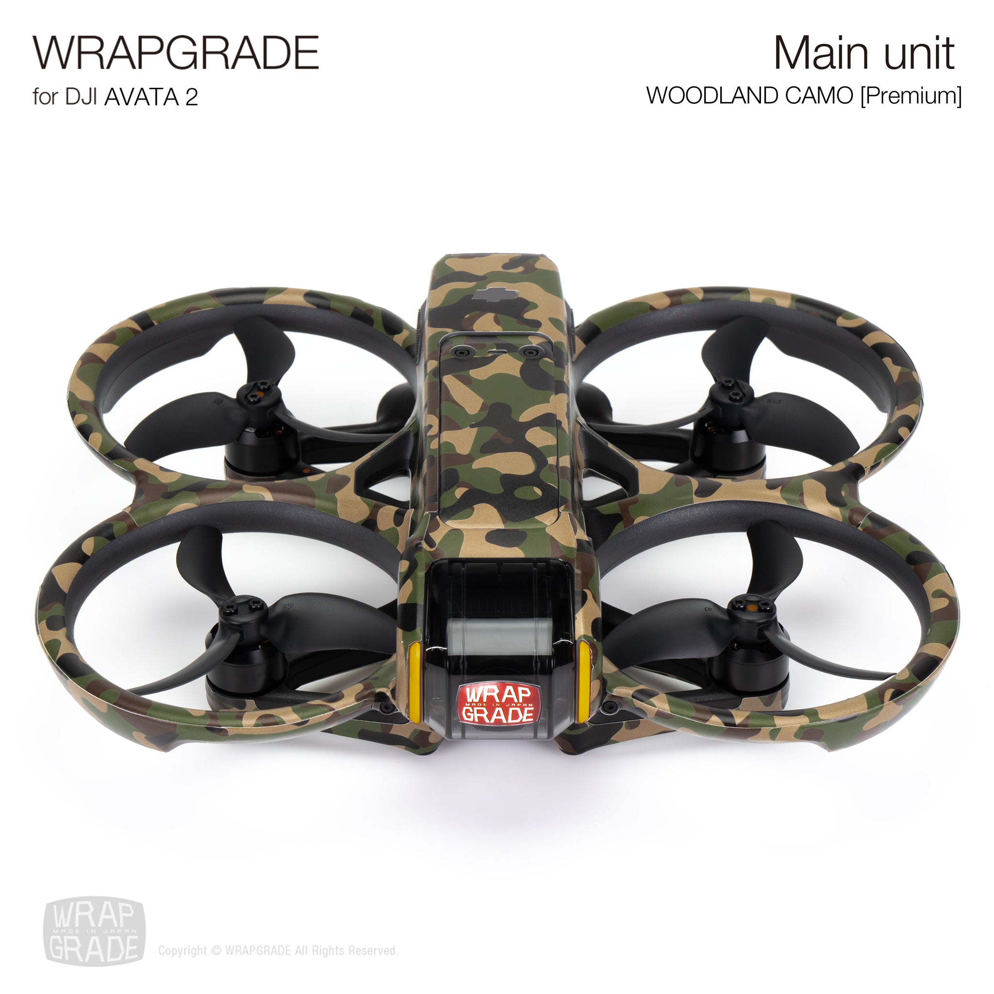 WRAPGRADE for DJI Avata Full Wrap – Wrapgrade - Main Image