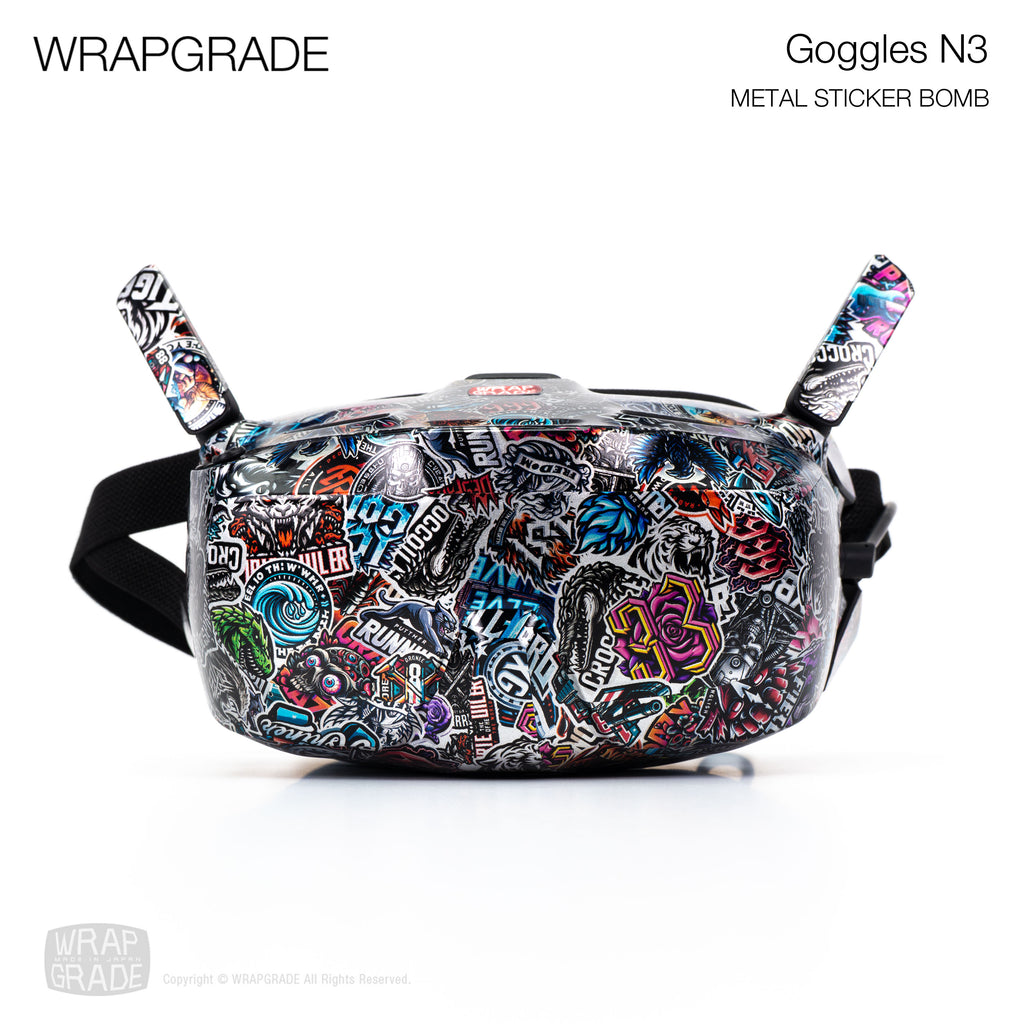 Wrapgrade DJI Goggles N3用 スキンシール