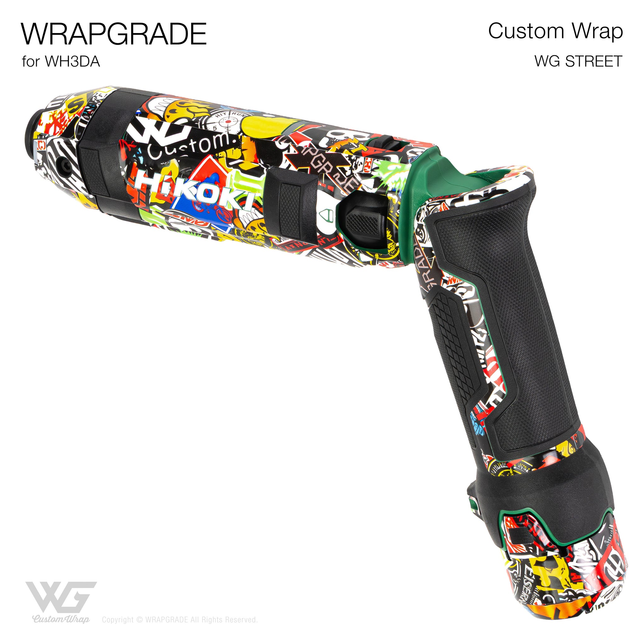 ラップグレード カスタムラップ ハイコーキ(HiKOKI)WH3DA用 – Wrapgrade