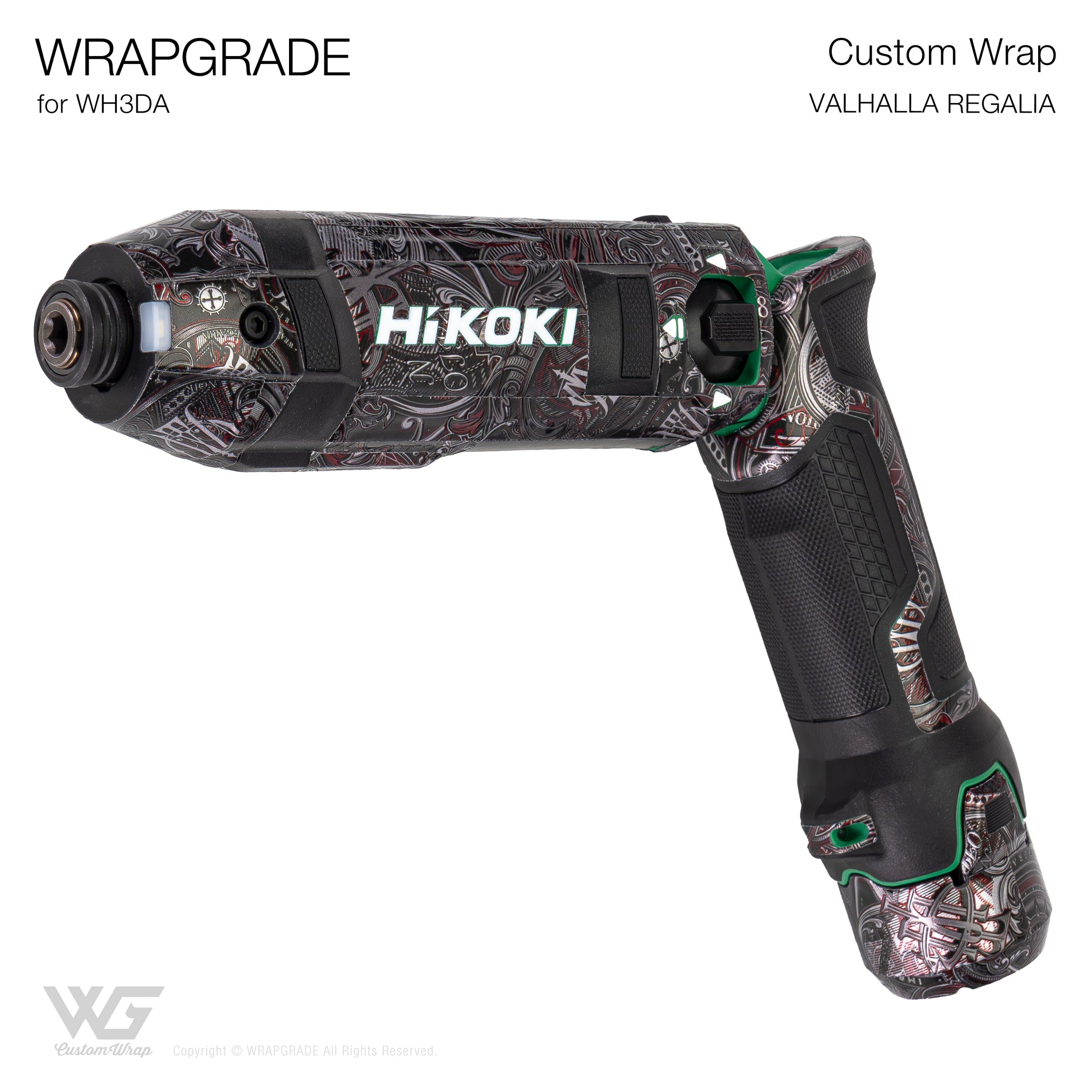 ラップグレード カスタムラップ ハイコーキ(HiKOKI)WH3DA用 – Wrapgrade