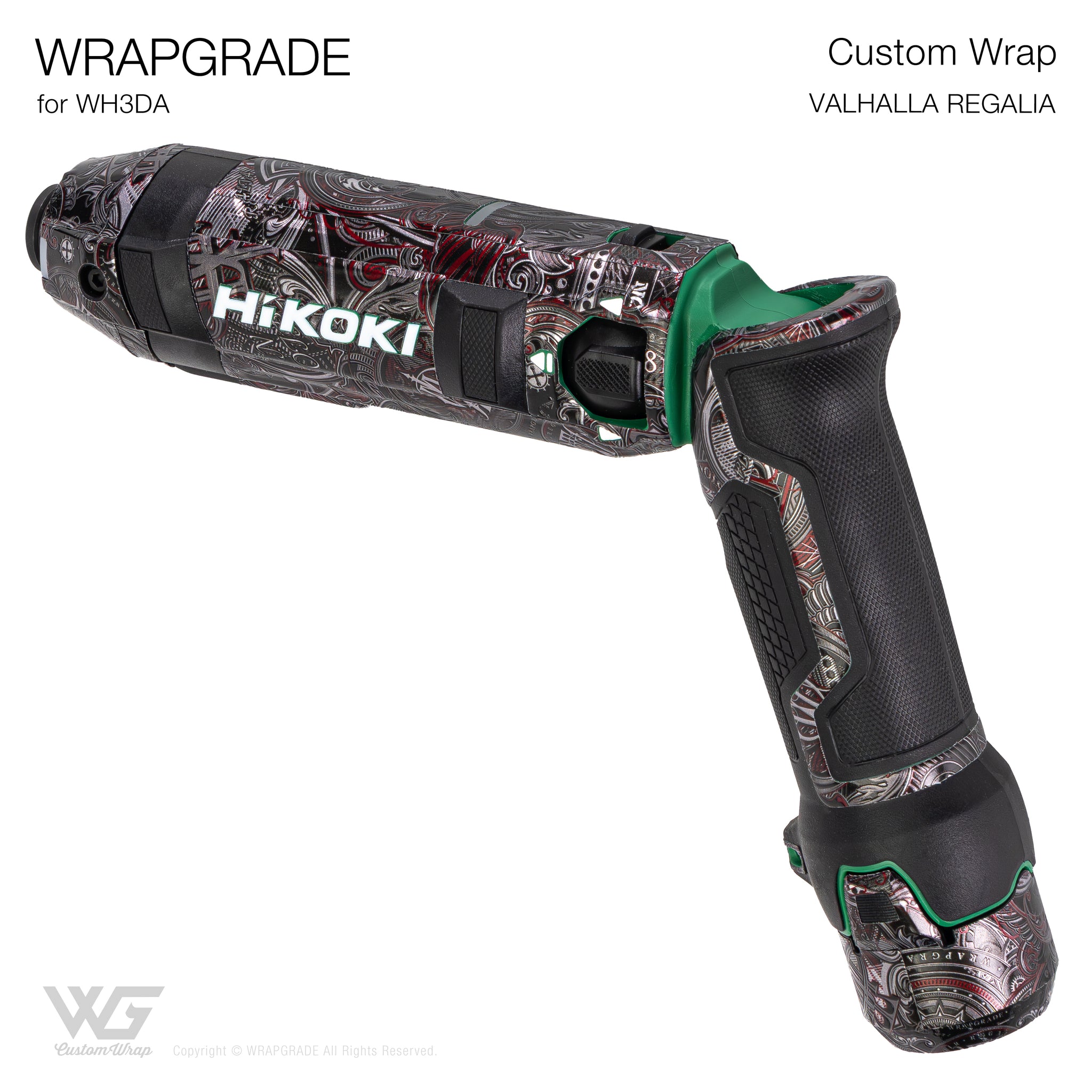 ラップグレード カスタムラップ ハイコーキ(HiKOKI)WH3DA用 – Wrapgrade