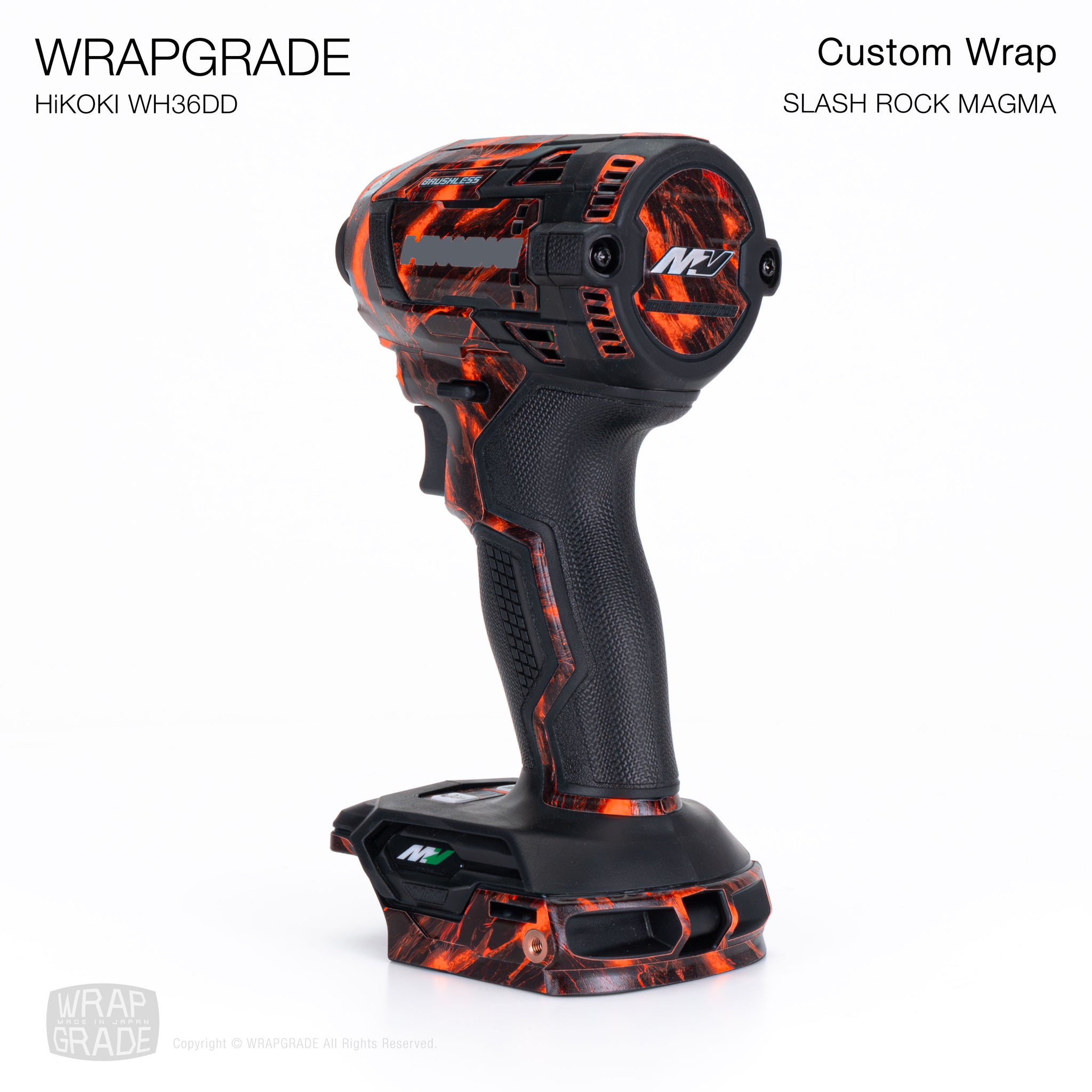 ラップグレード カスタムラップ ハイコーキ(HiKOKI) WH36DD用 – Wrapgrade