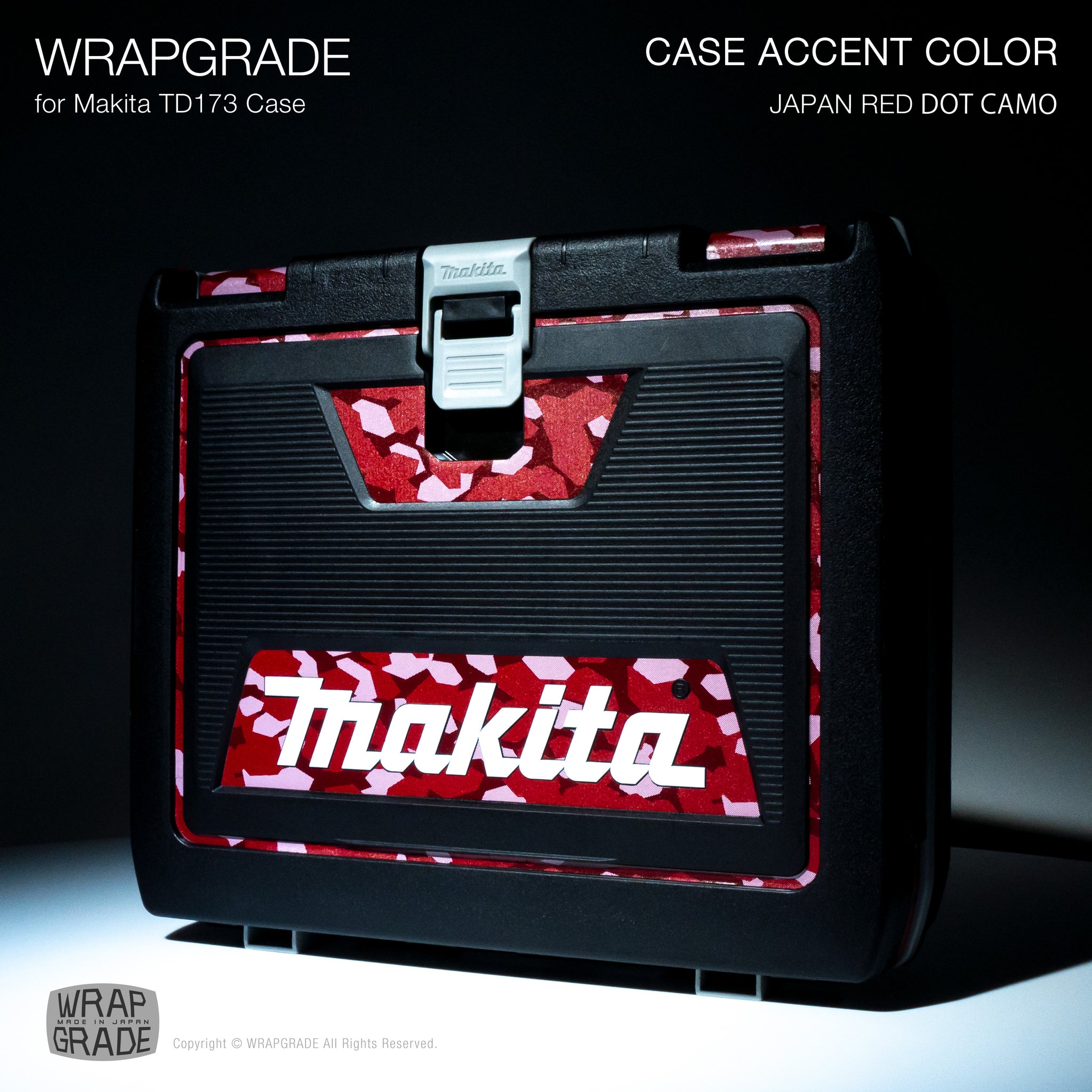 WRAPGRADE Case Accent Color Stickers for Makita TD173 – Wrapgrade