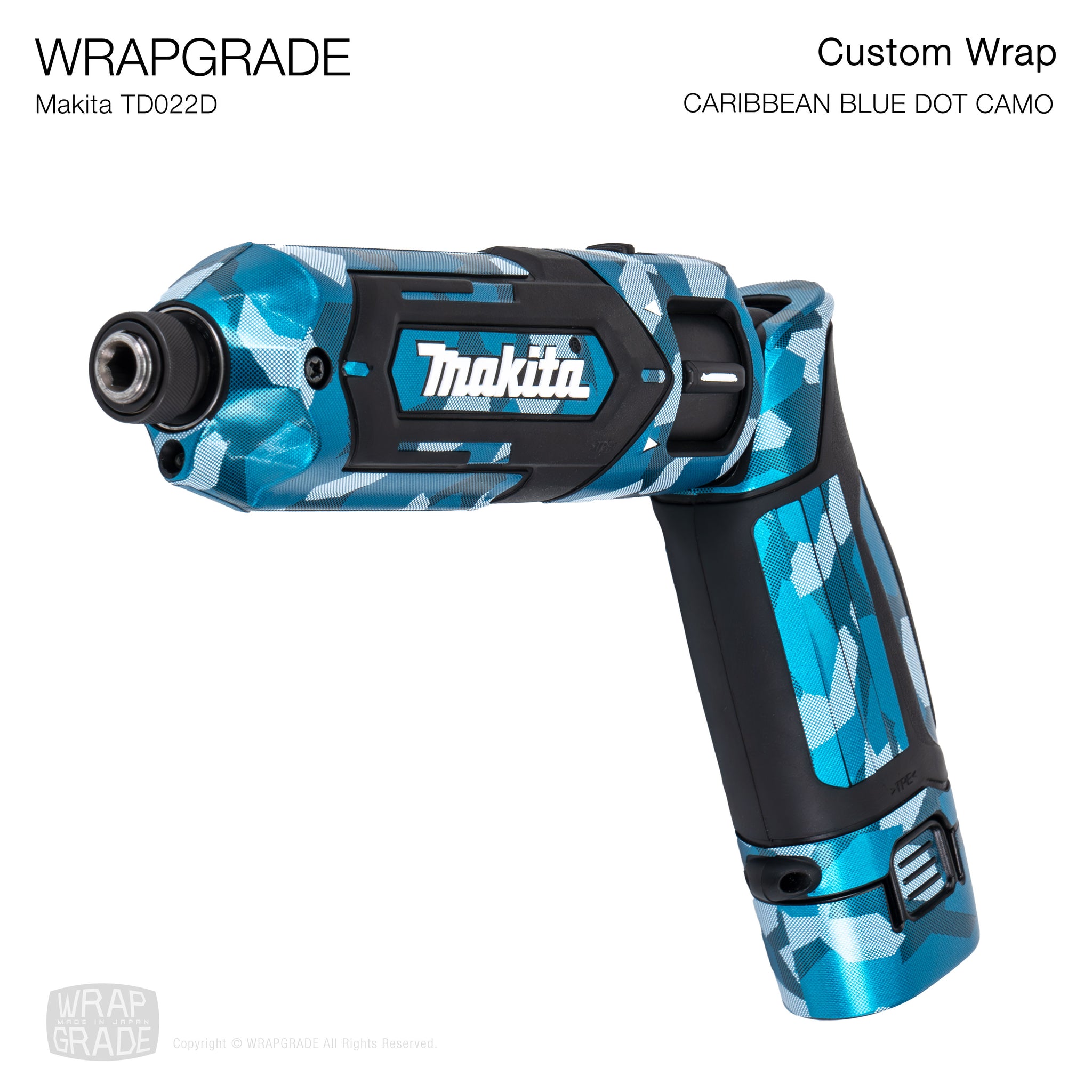 TD022D カスタム　本体のみ ラップグレード カスタムラップ Makita（マキタ）TD022D用 – Wrapgrade
