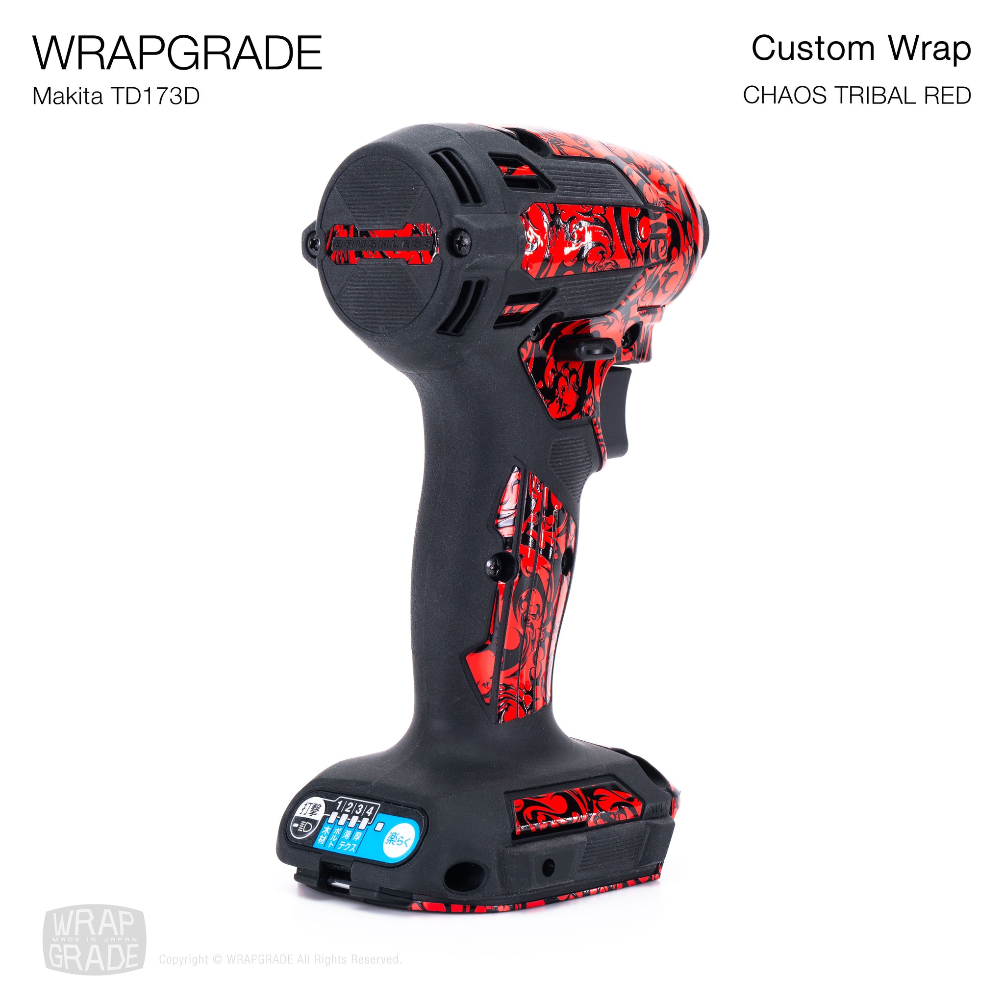 WRAPGRADE Custom Wrap Stickers for Makita TD173D – Wrapgrade