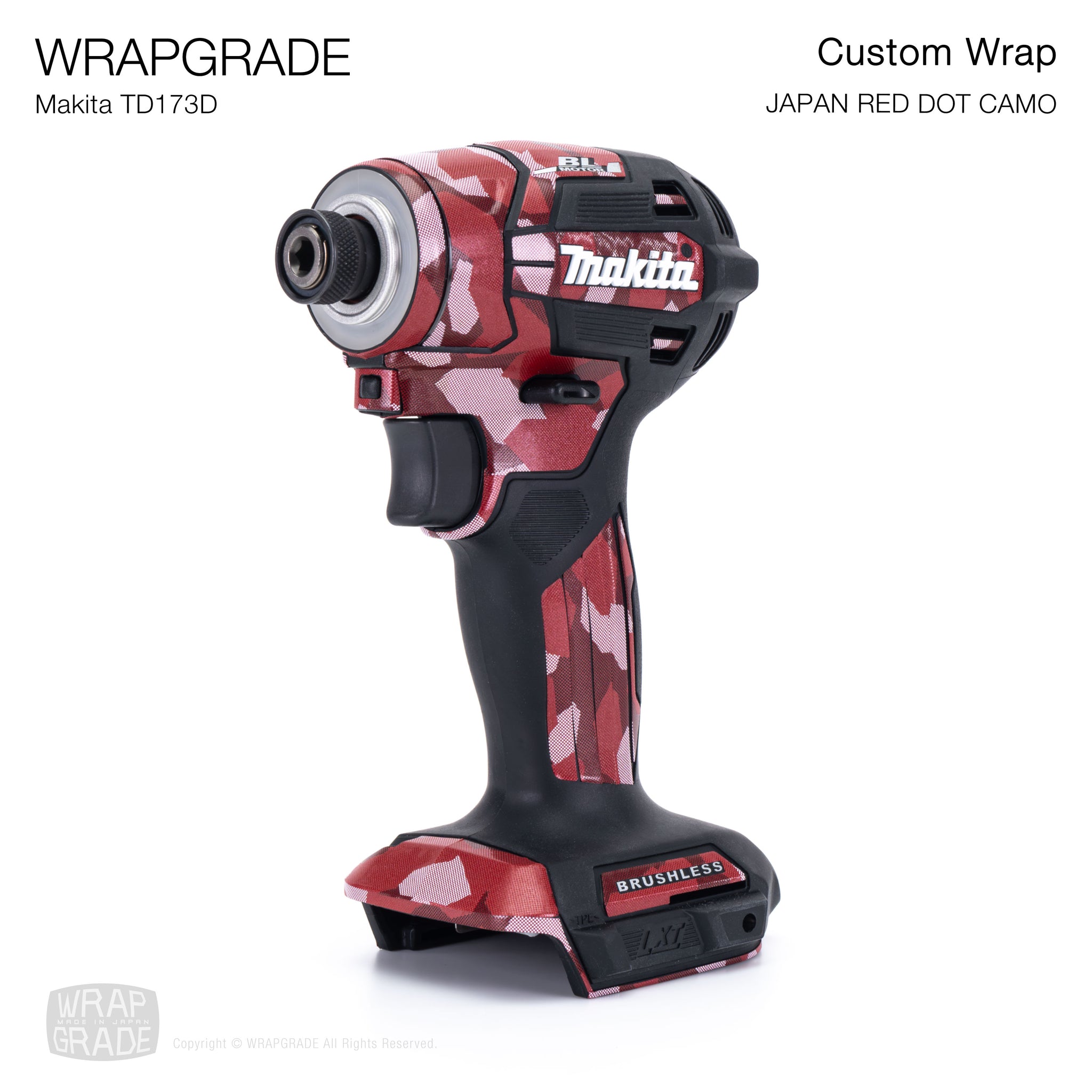 ラップグレード カスタムラップ Makita（マキタ）TD173D用 – Wrapgrade