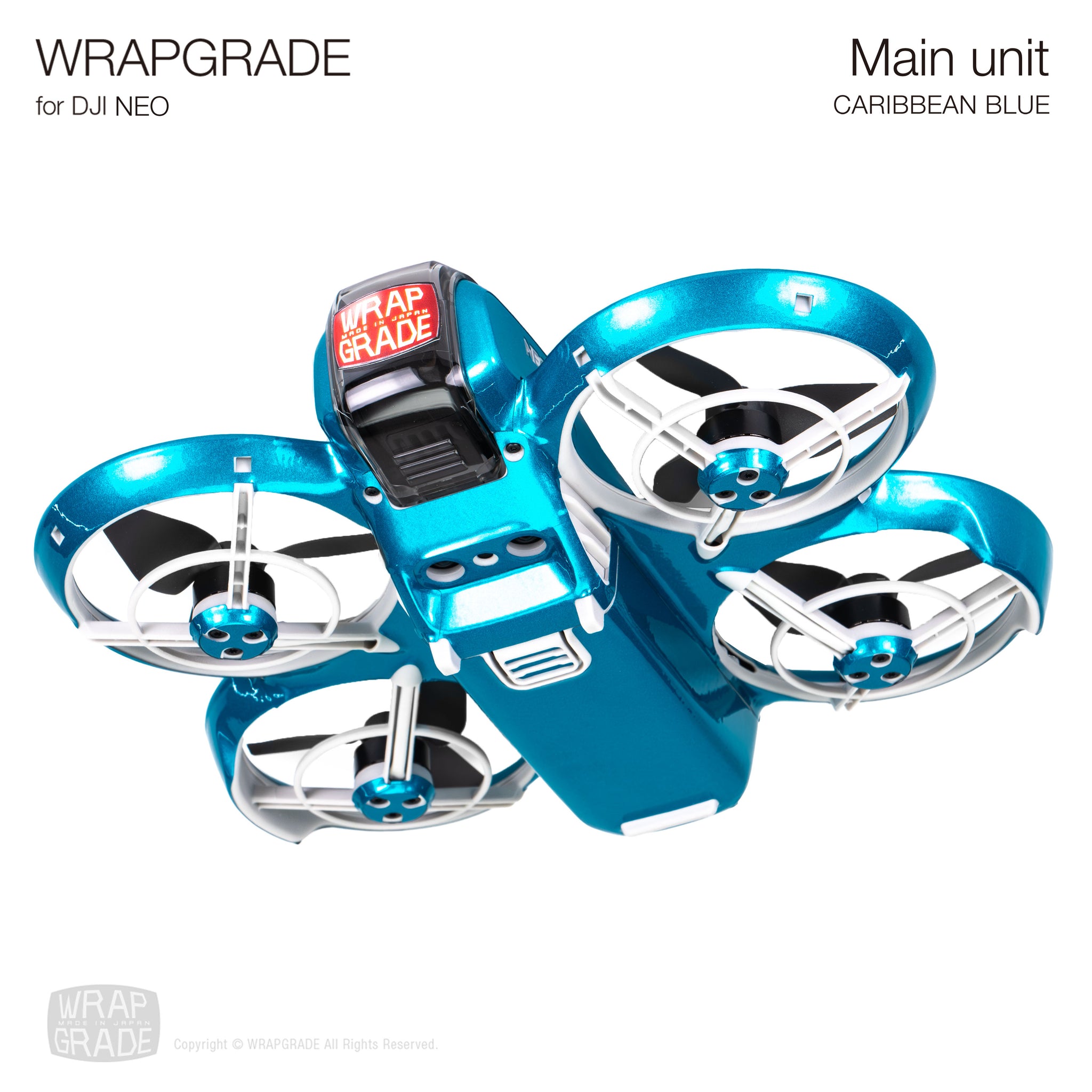 Película Adhesiva WRAPGRADE Para Baterías Del DJI Mavic 4 Pro - Varios Colores, Vinilo 3M