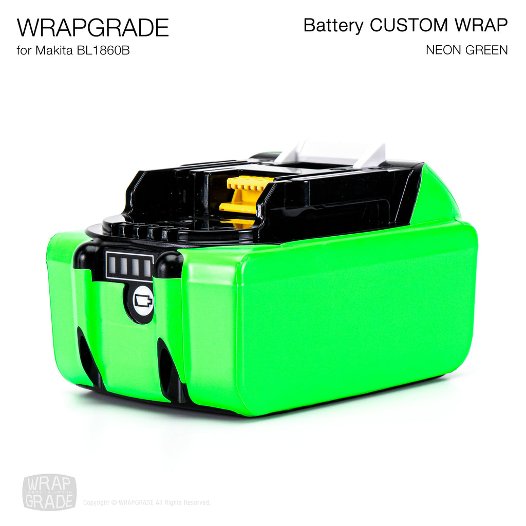 WRAPGRADE Custom Wrap for Makita / 18v BL1860B, BL1850B, BL1830B