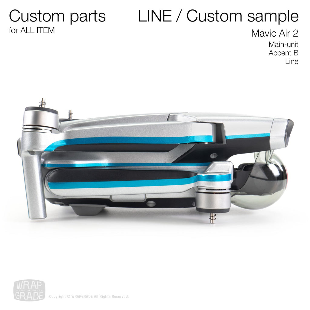 Custom Line Stripe Parts Set - Wrapgrade