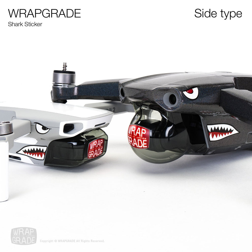 Custom parts Shark Sticker Set - Wrapgrade