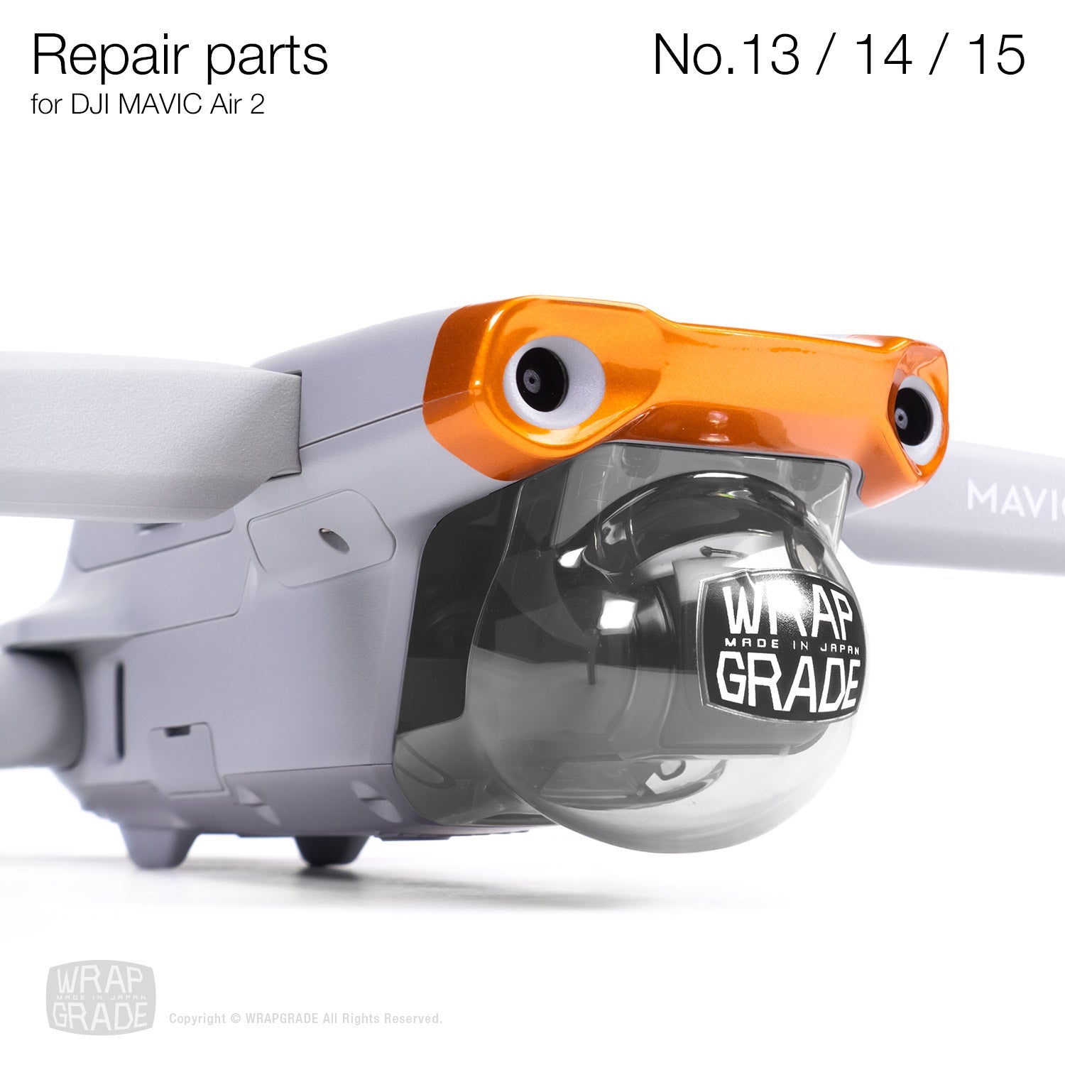 Mavic Air 2 & 2S用 リペアパーツ – Wrapgrade