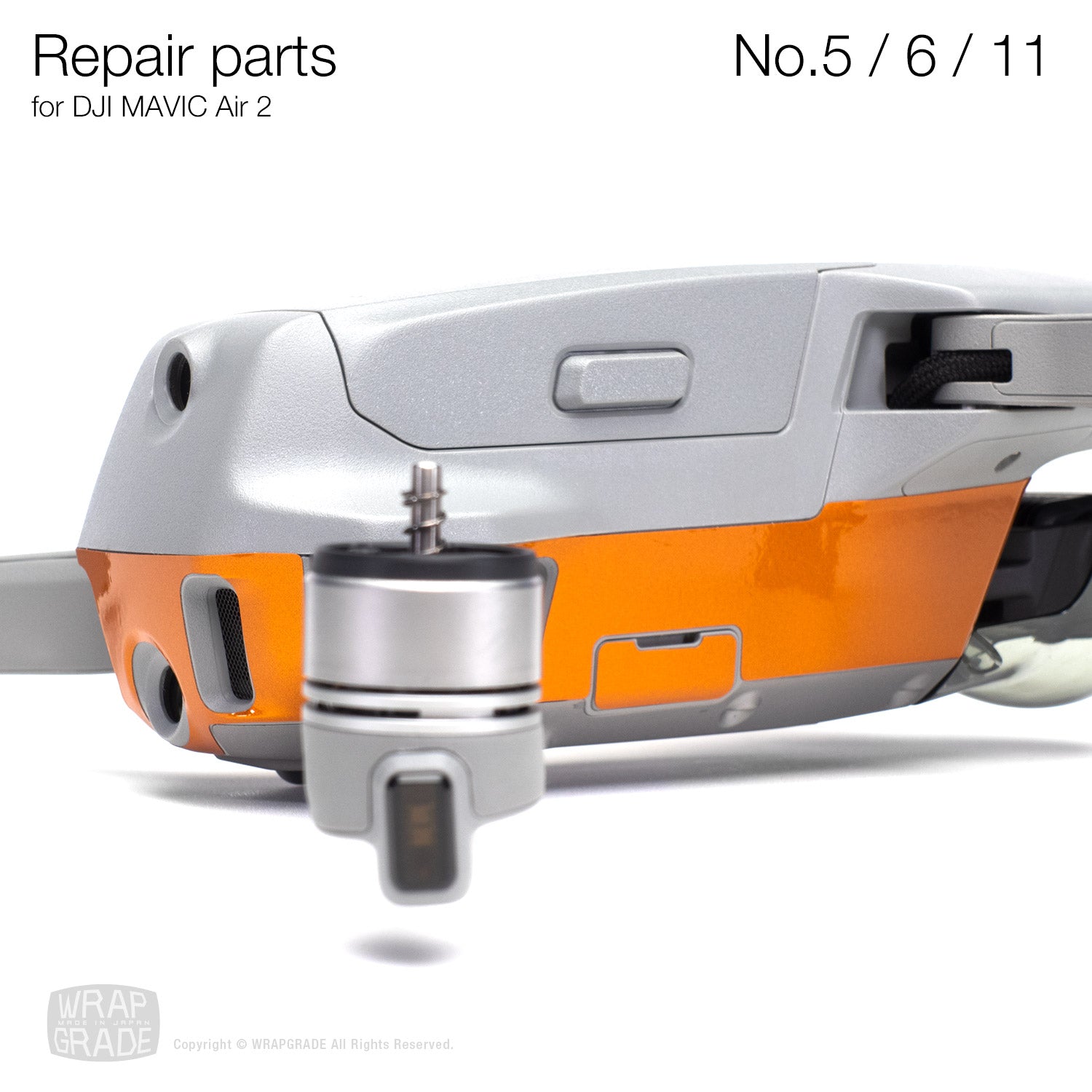 Mavic Air 2 & 2S用 リペアパーツ – Wrapgrade