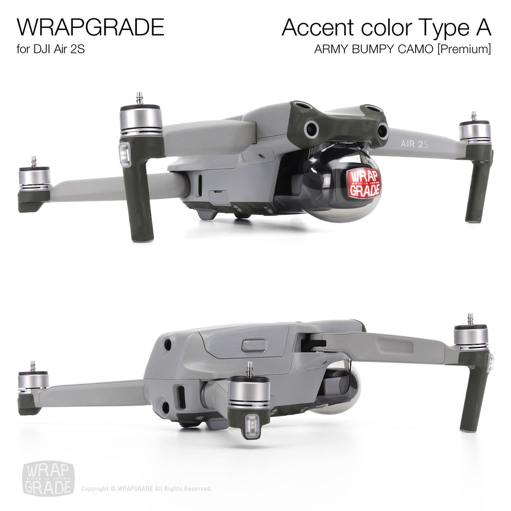 WRAPGRADE for DJI Air 2S Accent Color A - Wrapgrade