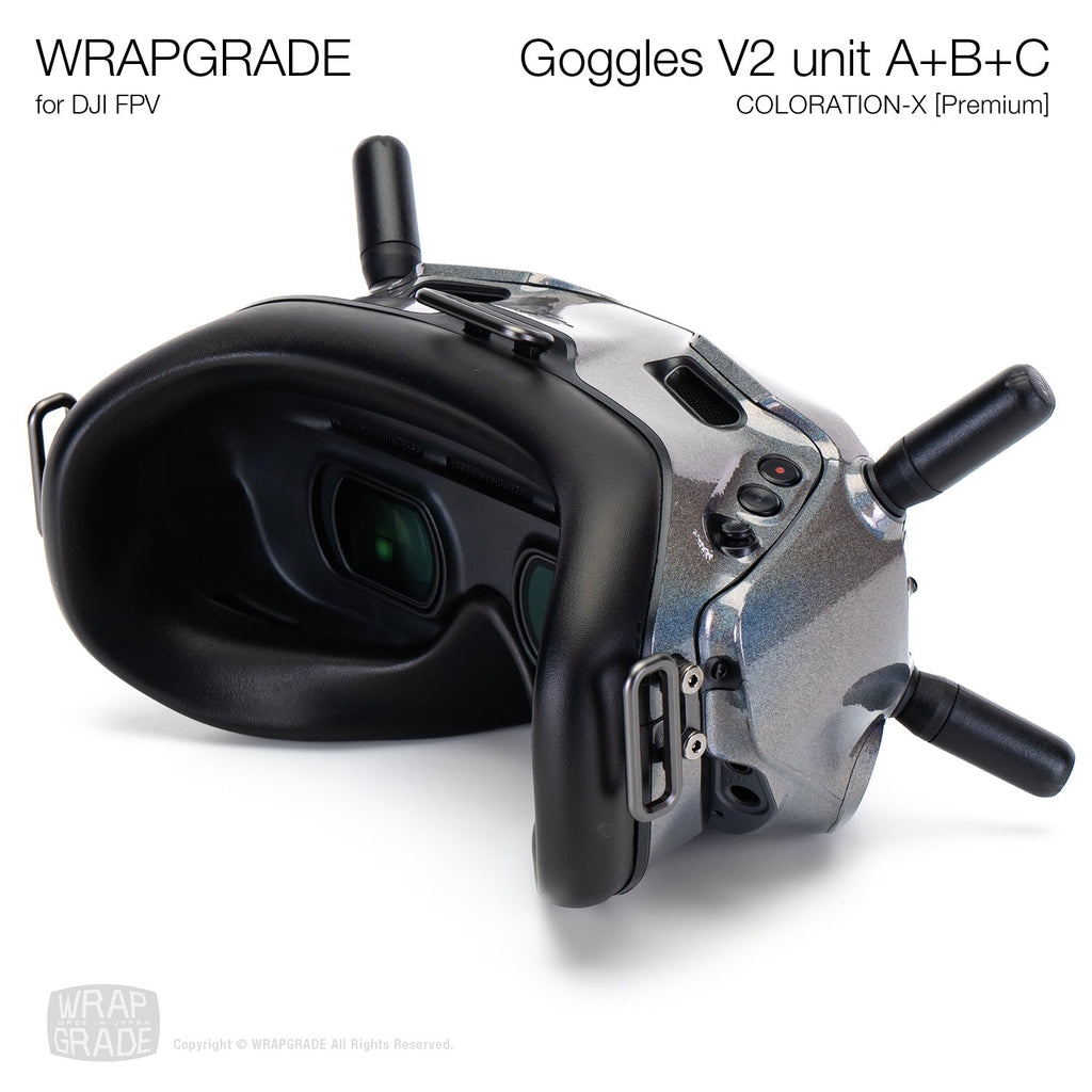Wrapgrade for DJI FPV Goggles V2用 スキンシール