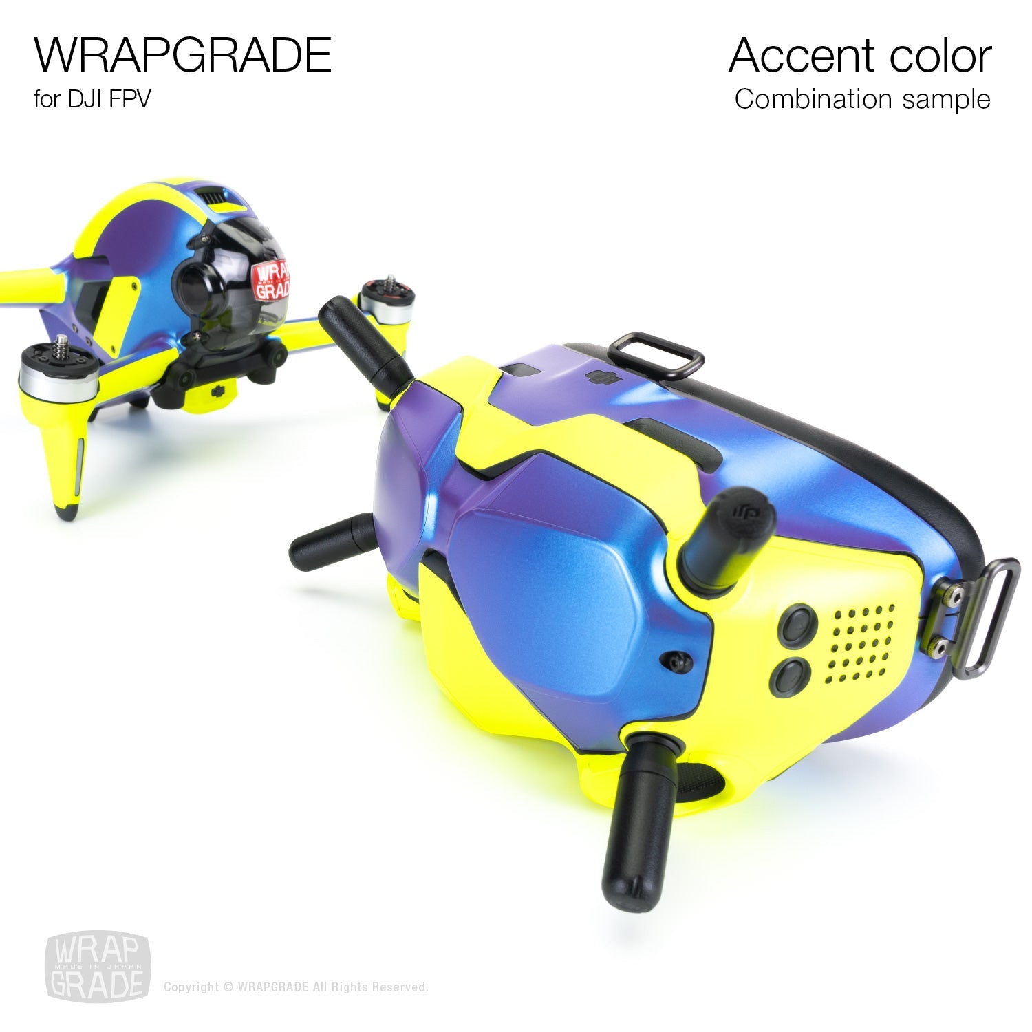 Wrapgrade for DJI FPV | Goggles V2 Unit A