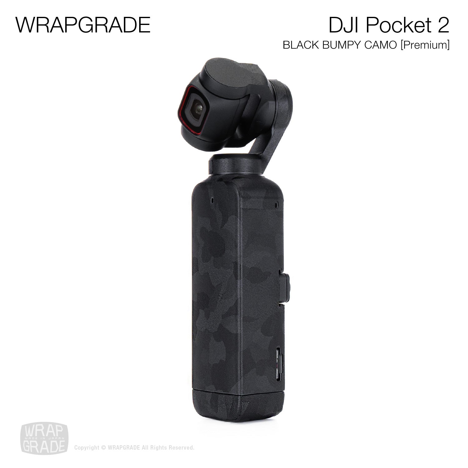 WRAPGRADE for DJI Pocket 2 スキンシール – Wrapgrade