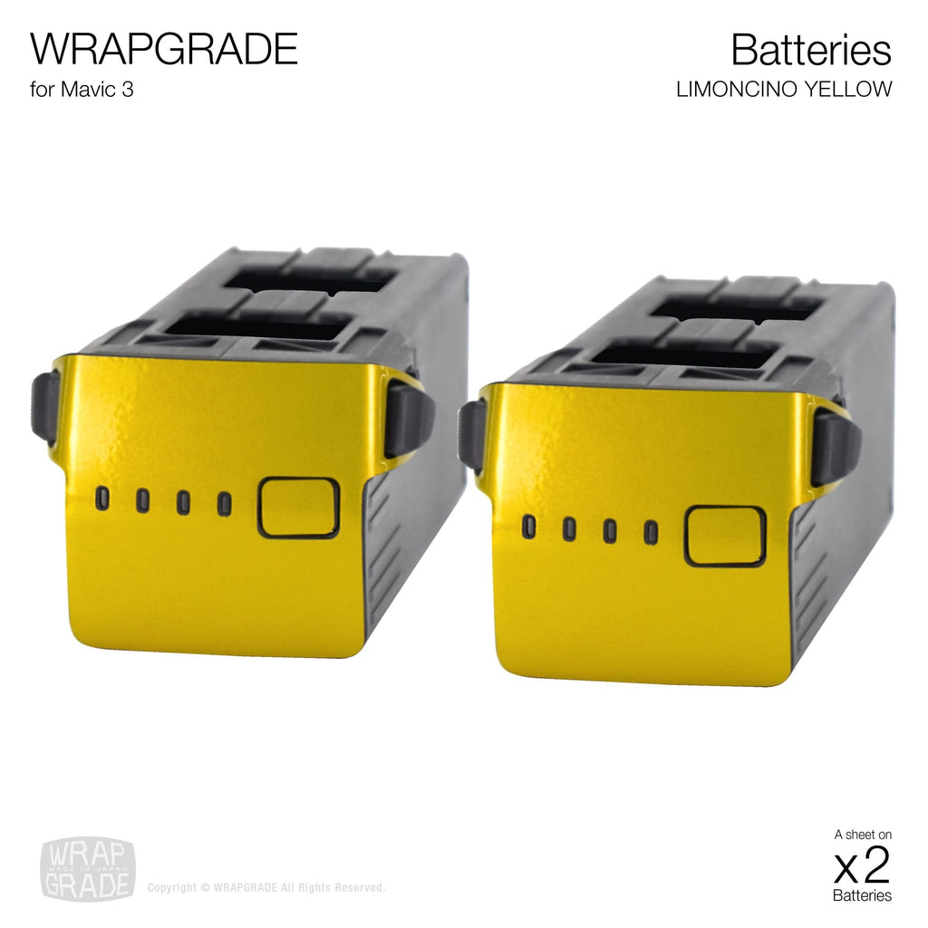 WRAPGRADE for Mavic 3 | Two batteries - Wrapgrade