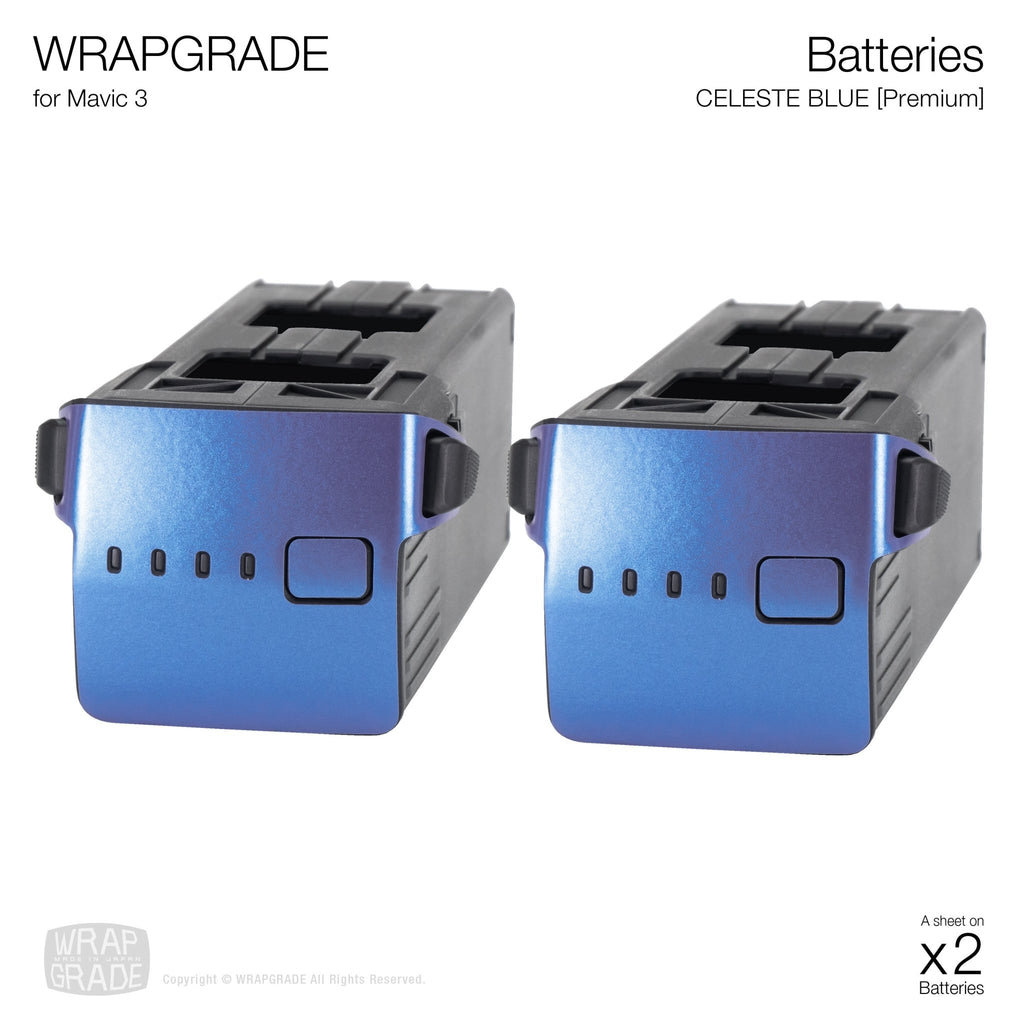 WRAPGRADE for Mavic 3 | Two batteries - Wrapgrade