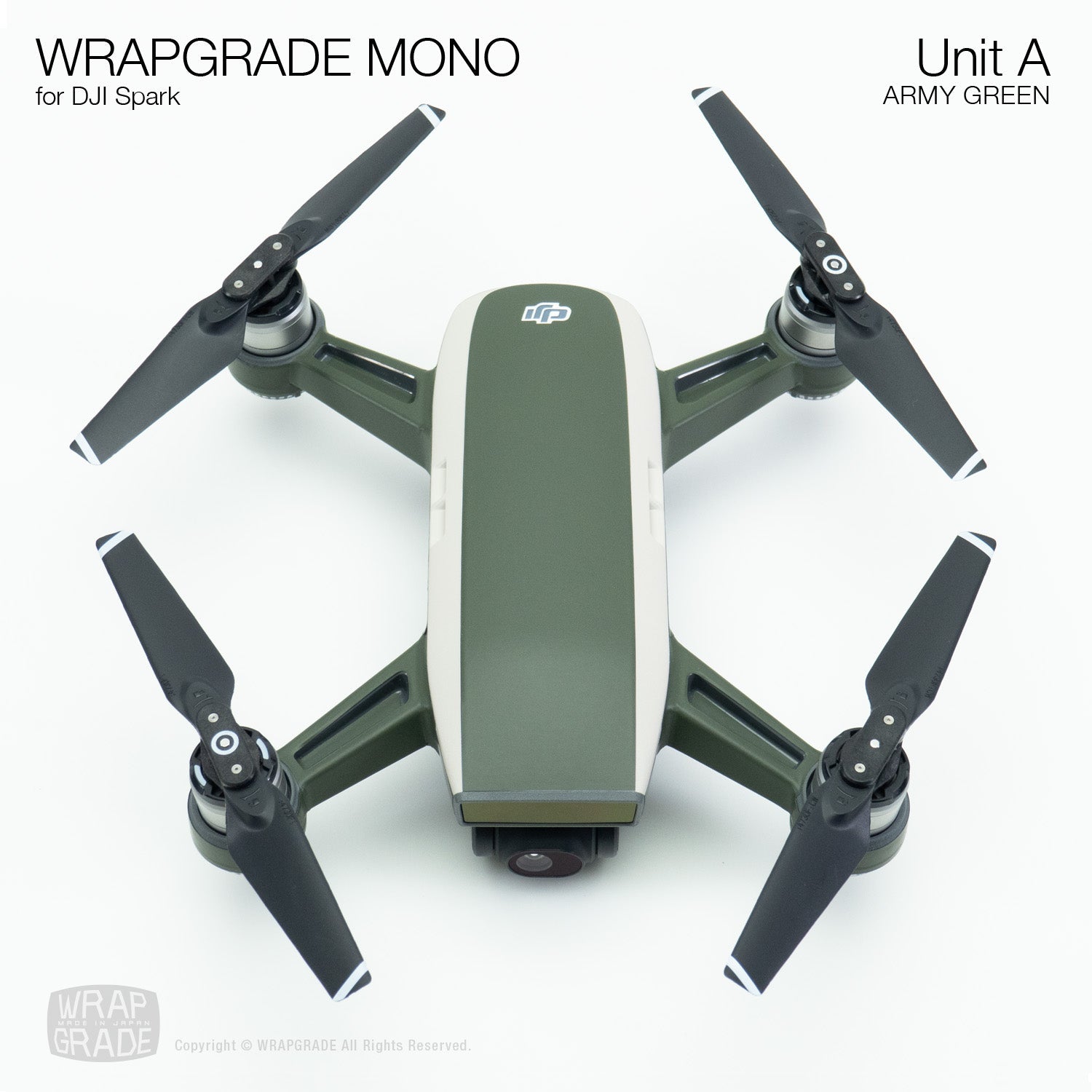 Wrapgrade for DJI Spark UNIT A スキンシール